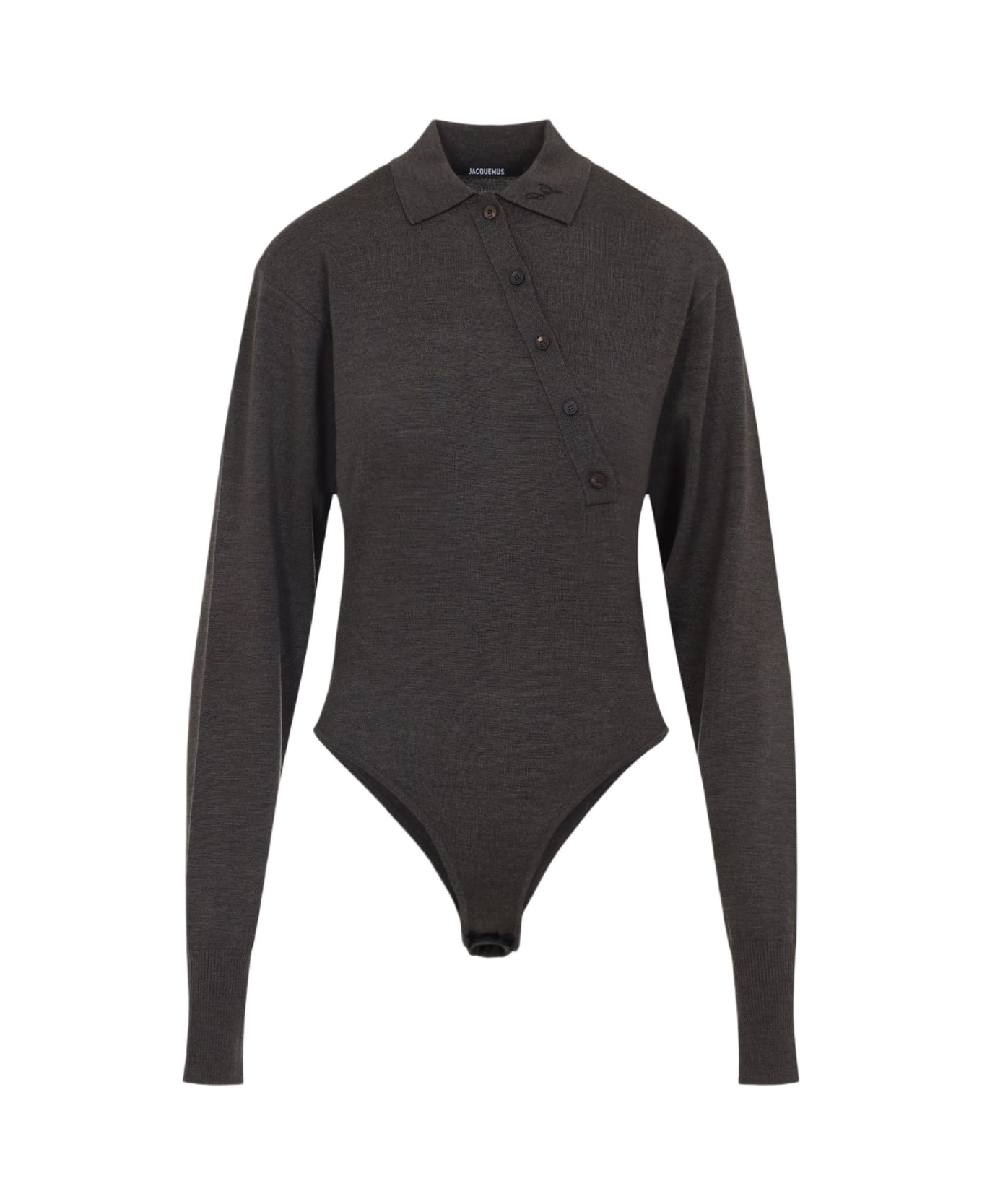 Jacquemus The Tordu Body - Dark Brown