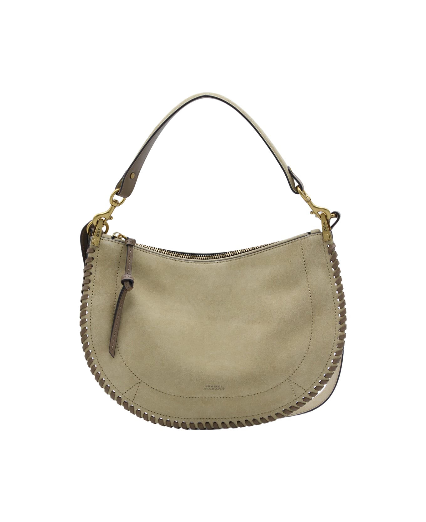 Isabel Marant Snd Leather Shoulder Bag - SAND