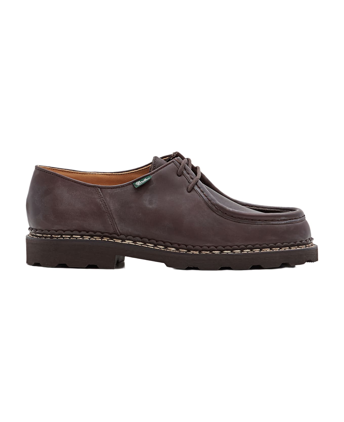 Paraboot Michael Leather Derby Shoes - Brown