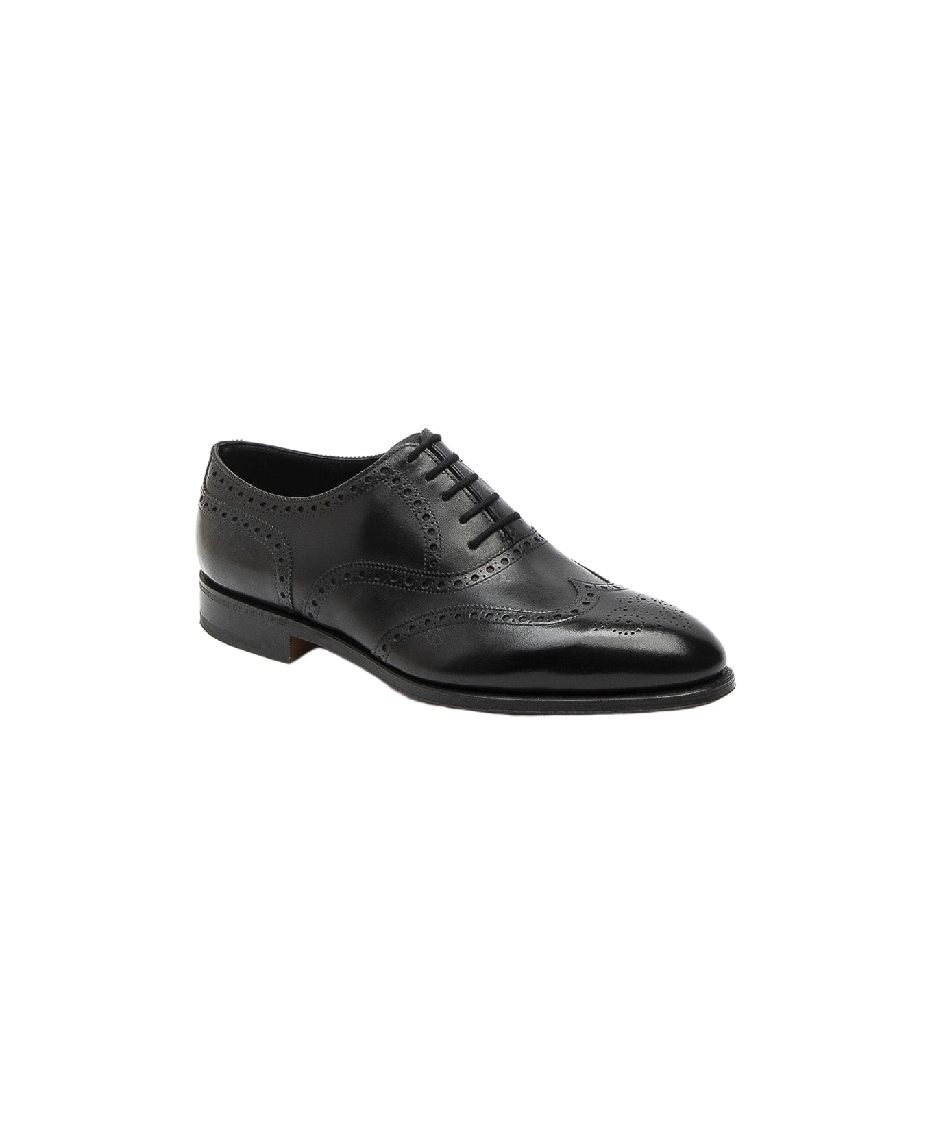 John Lobb Stowey Black Calf Oxford Shoe (fitting E)