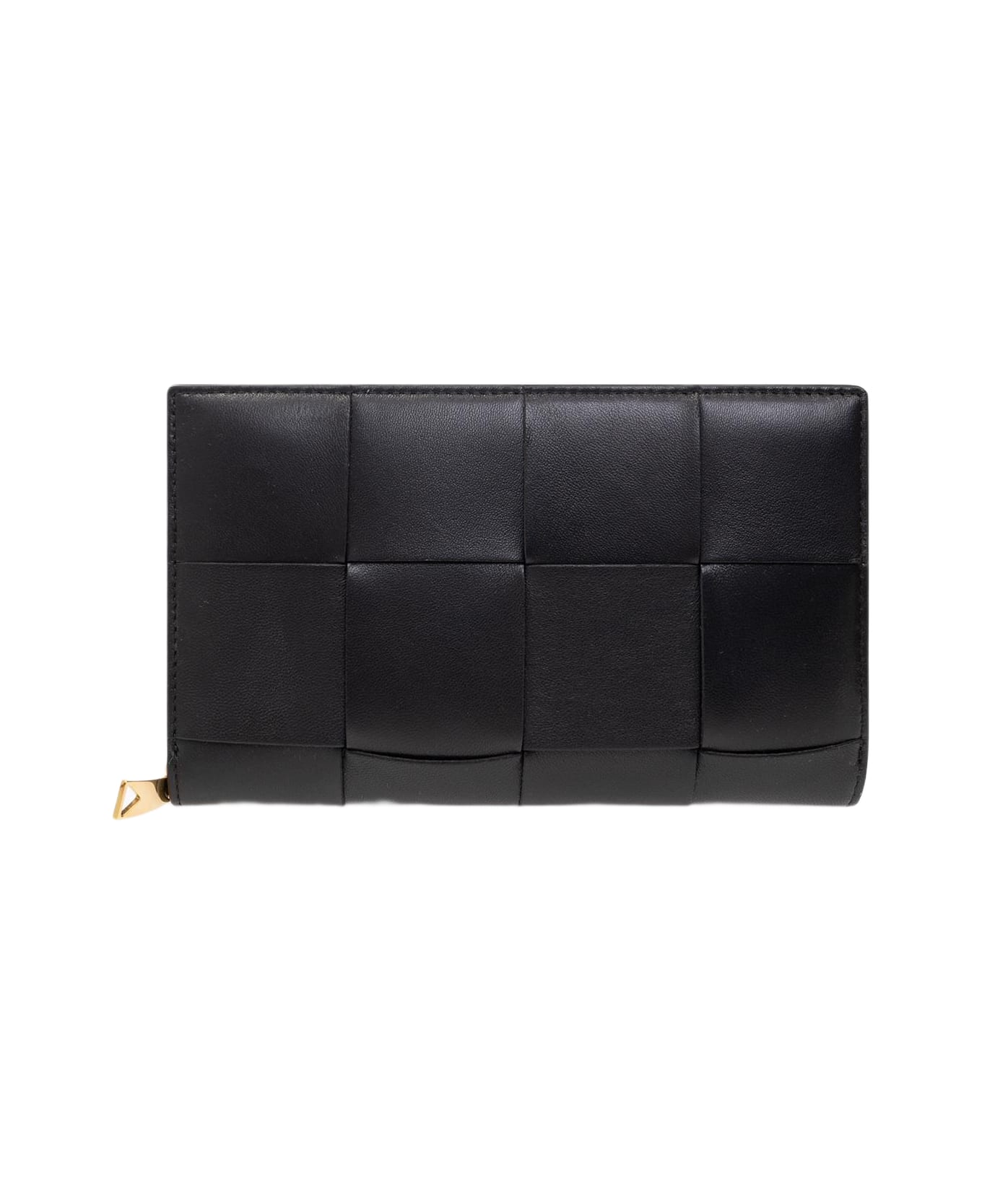 Bottega Veneta Leather Wallet - Black 財布