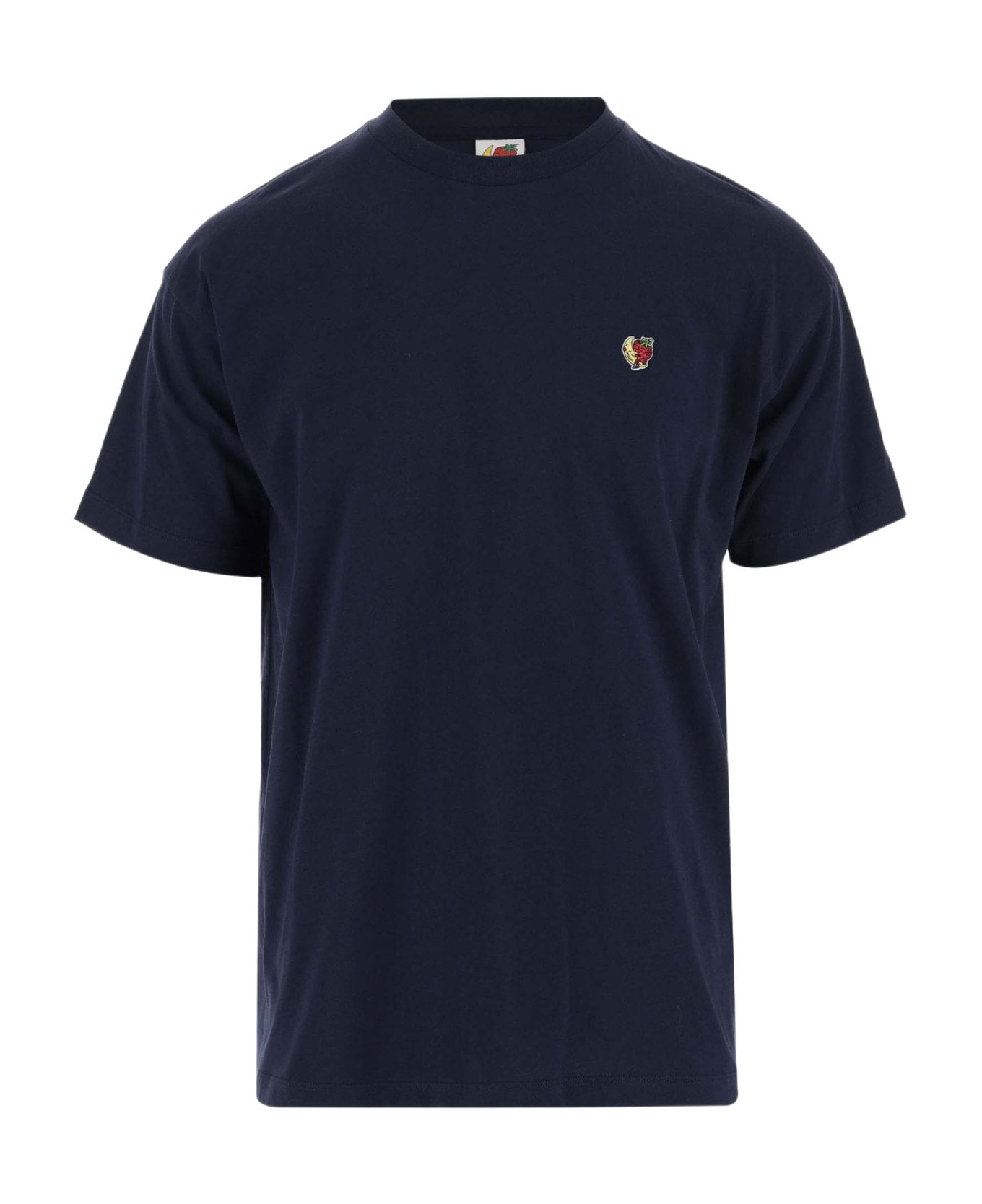 Sky High Farm Cotton T-shirt With Logo - Blue