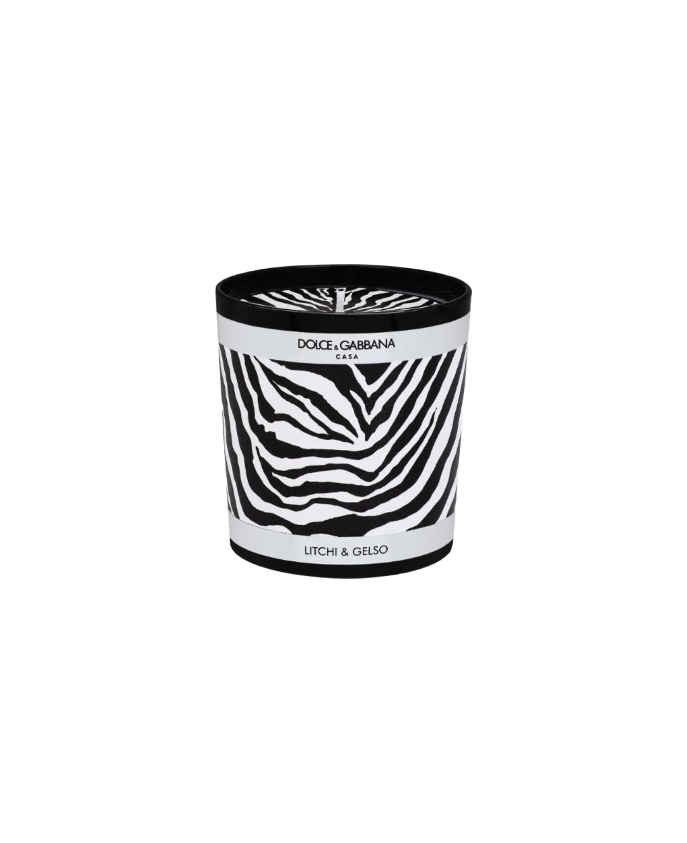 Dolce & Gabbana Litchi And Mulberry Scented Candle - Black