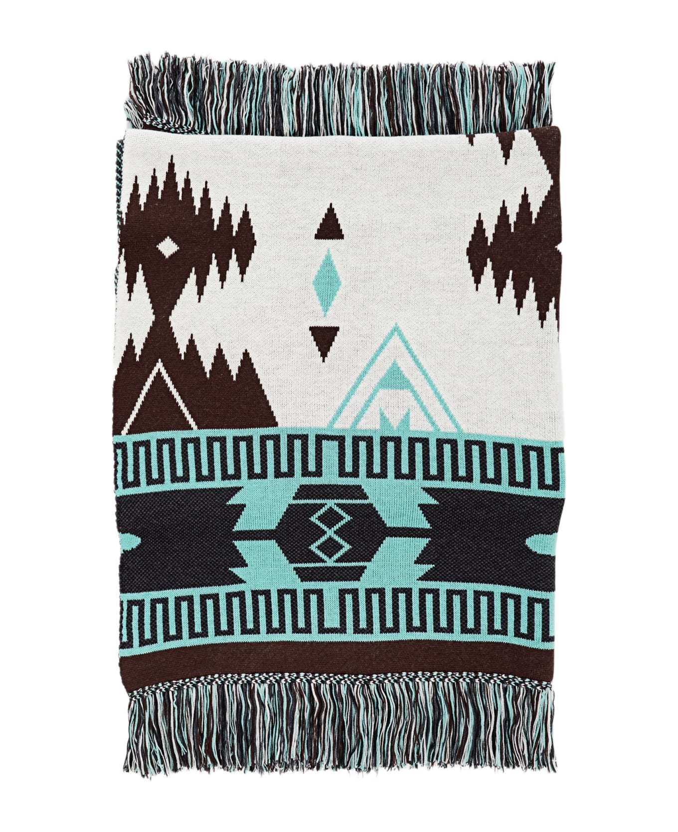 Tシャツ・カットソー ALANUI Embroidered Wool Blend Antarctic Expedition Blanket Alanui Icon Jacquard Blanket | italist