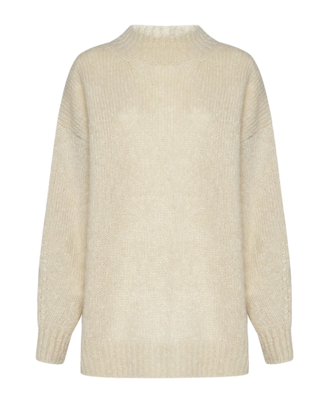 Isabel Marant Idol Mohair-blend Sweater - Beige
