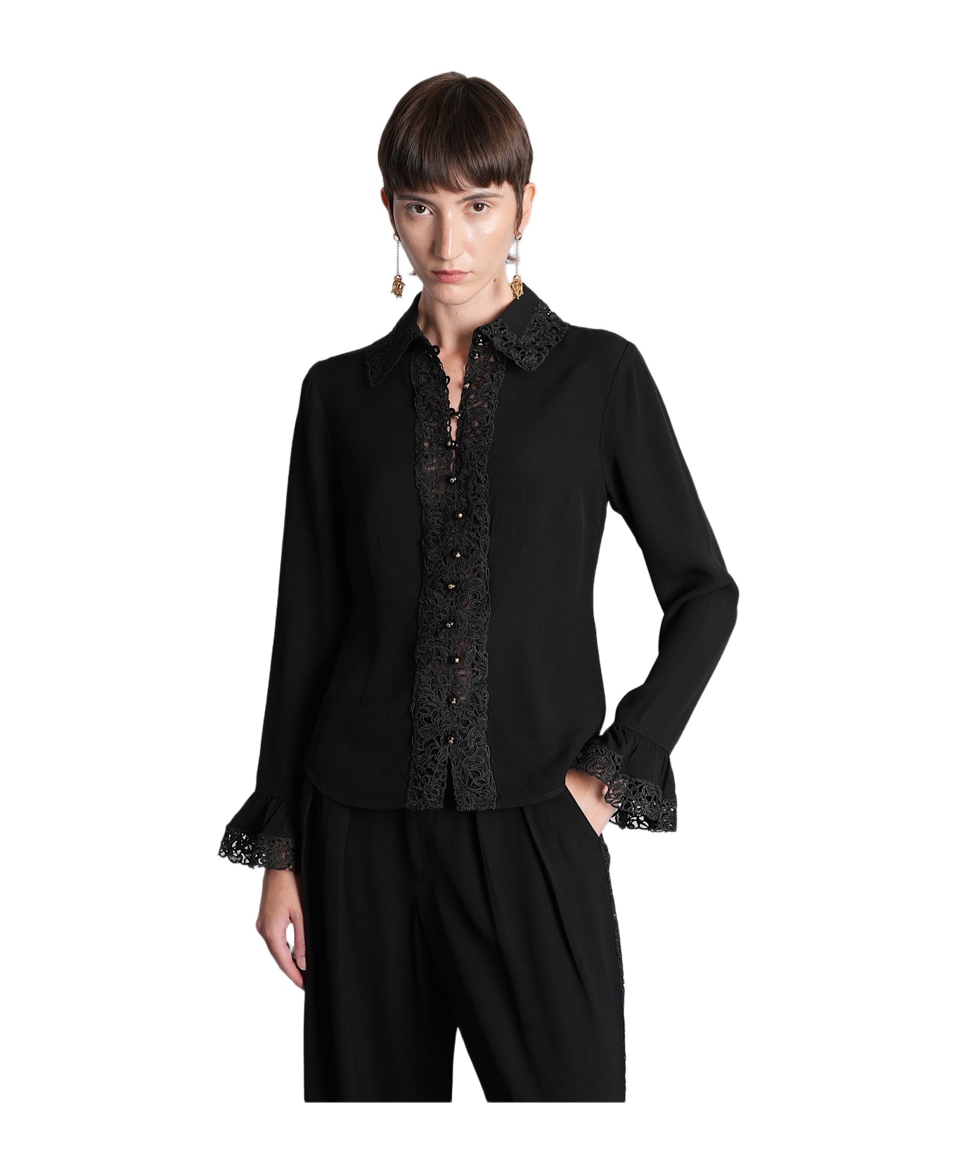 Zimmermann Shirt In Black Viscose - black