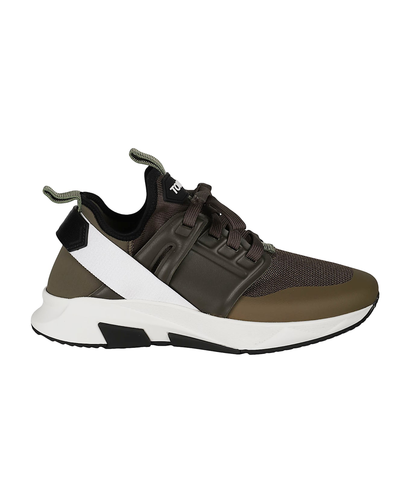 Tom Ford Jago Sneakers - Khaki/White