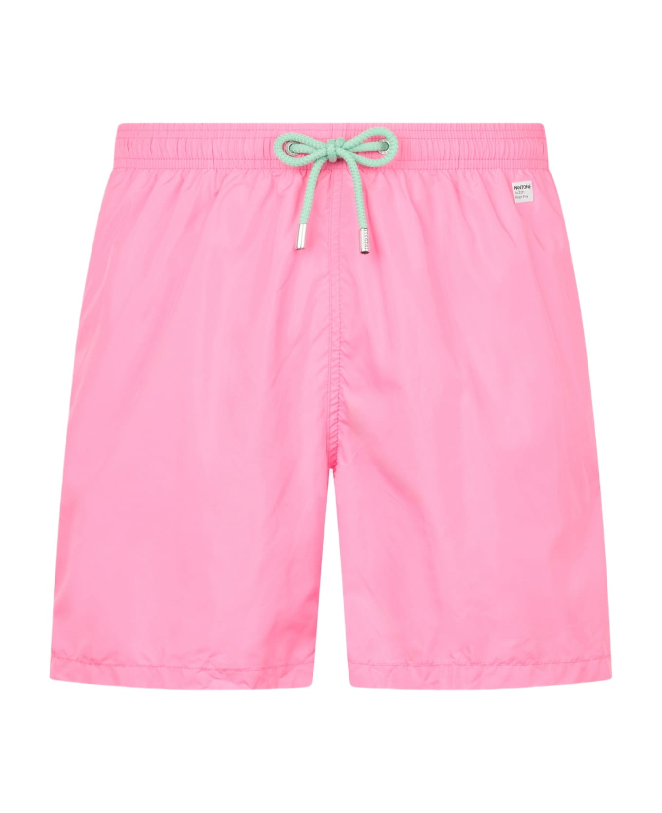 MC2 Saint Barth Man Lightweight Fabric Pink Swim Shorts Lighting Pantone | Pantone® Special Edition - PINK