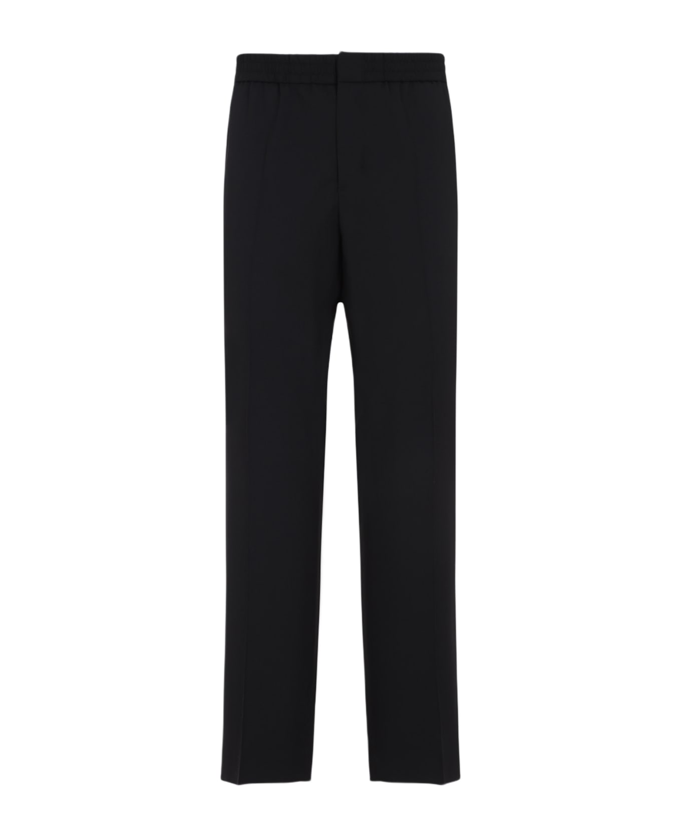 Ami Alexandre Mattiussi Classic Elasticated Waist Pants - Black