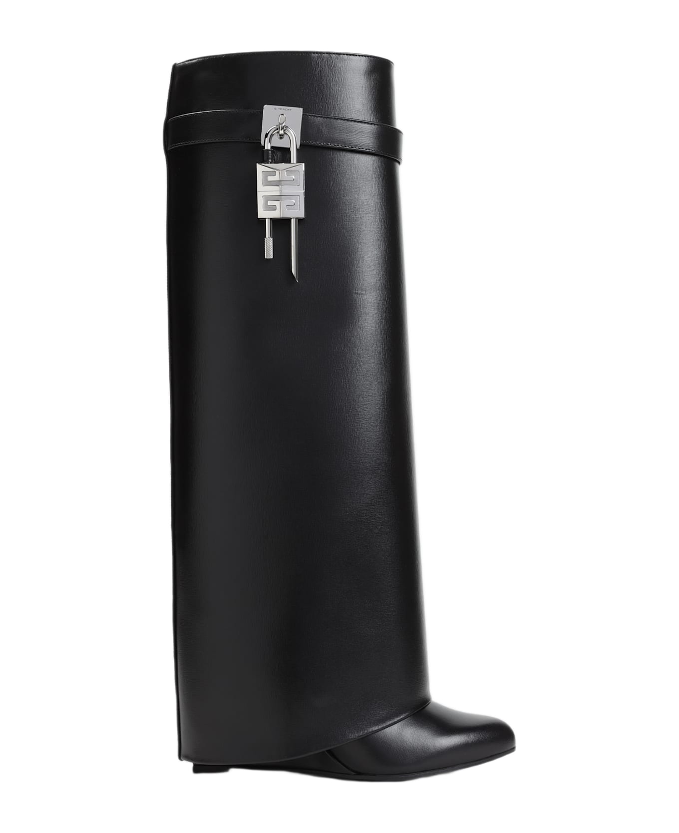 Givenchy Shark Lock Pant 90 Ankle Boots - Black