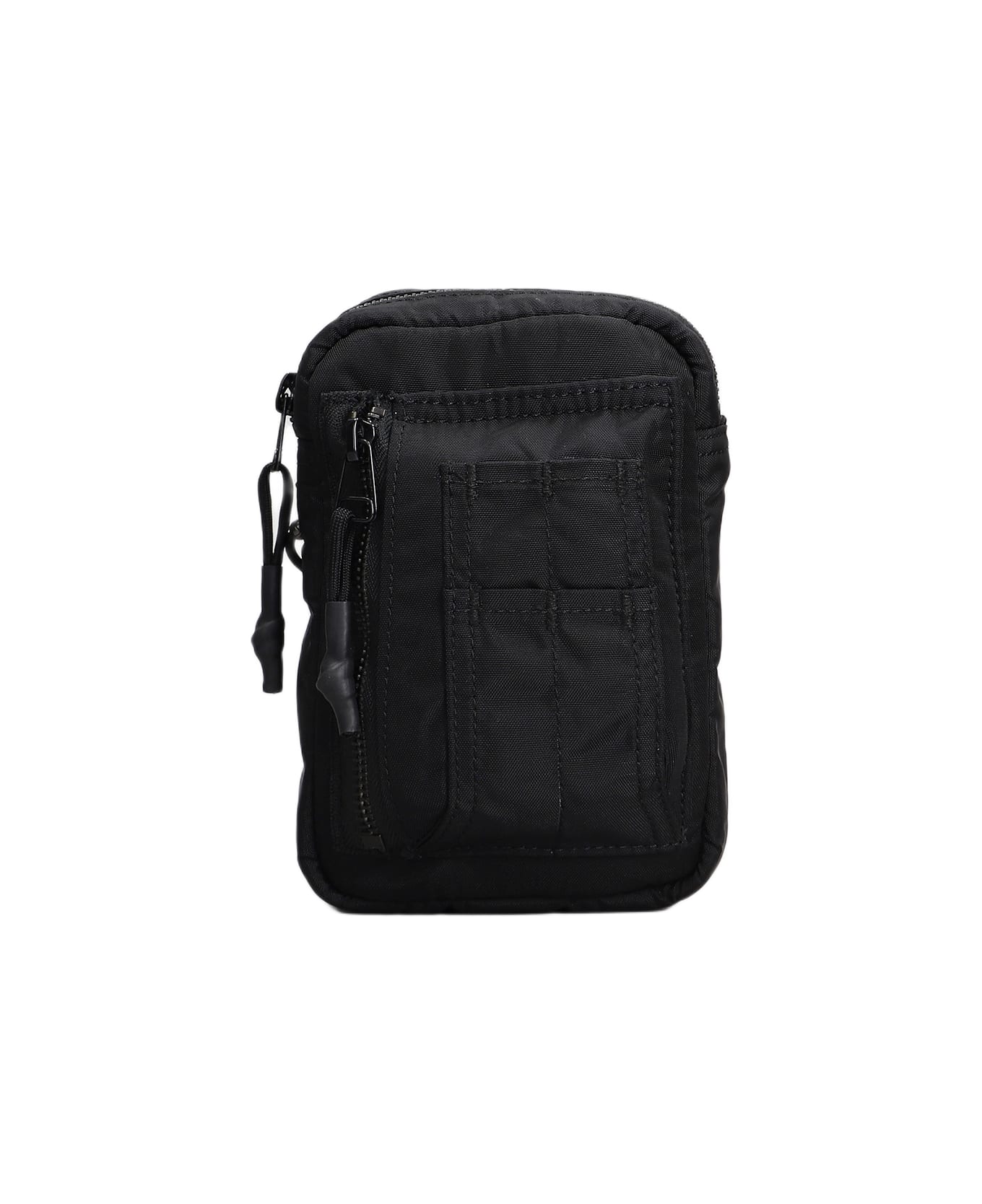 Maharishi Waist Bag In Black Nylon - black