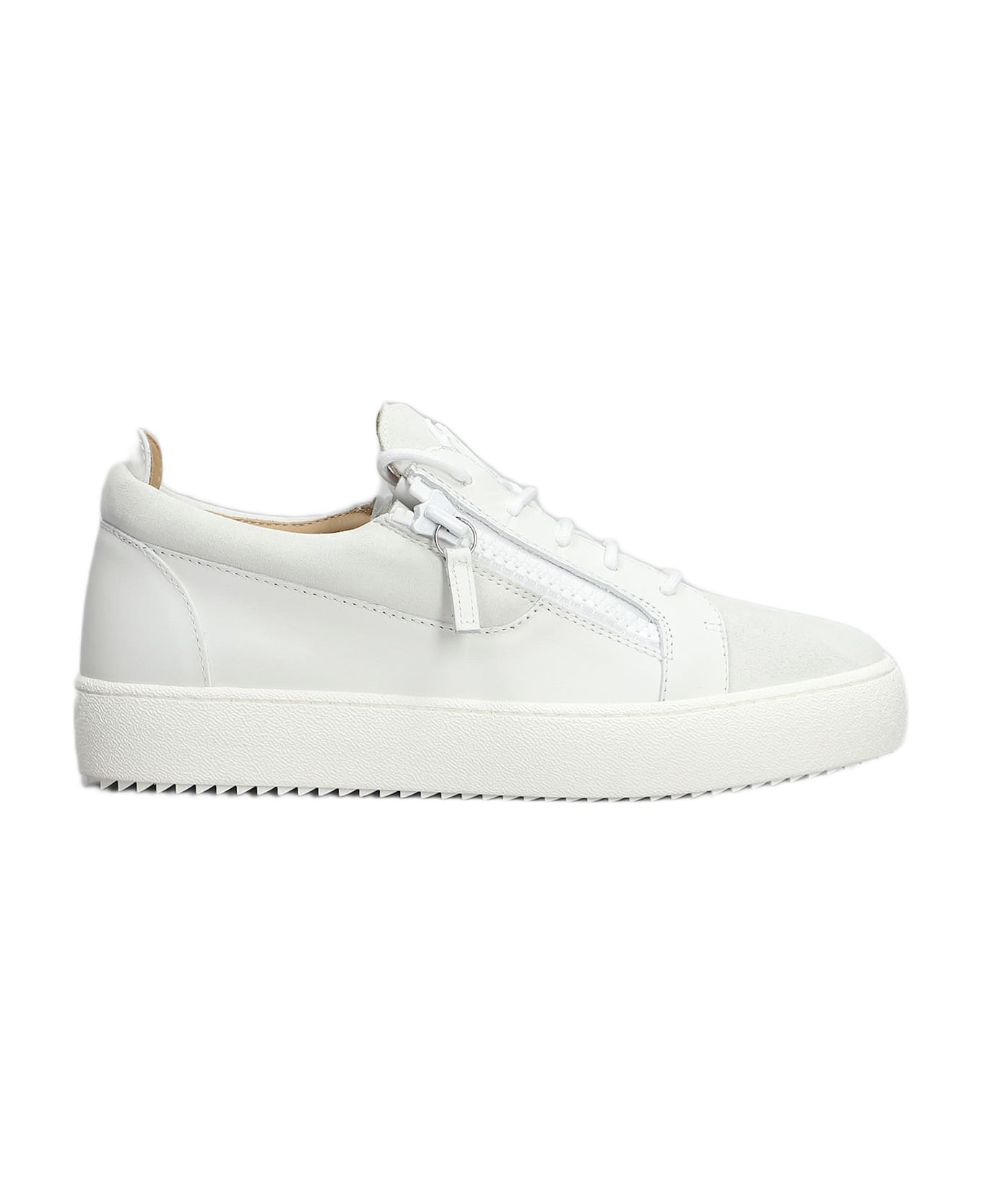 Giuseppe Zanotti Gz94 Sneakers In Grey Suede - grey