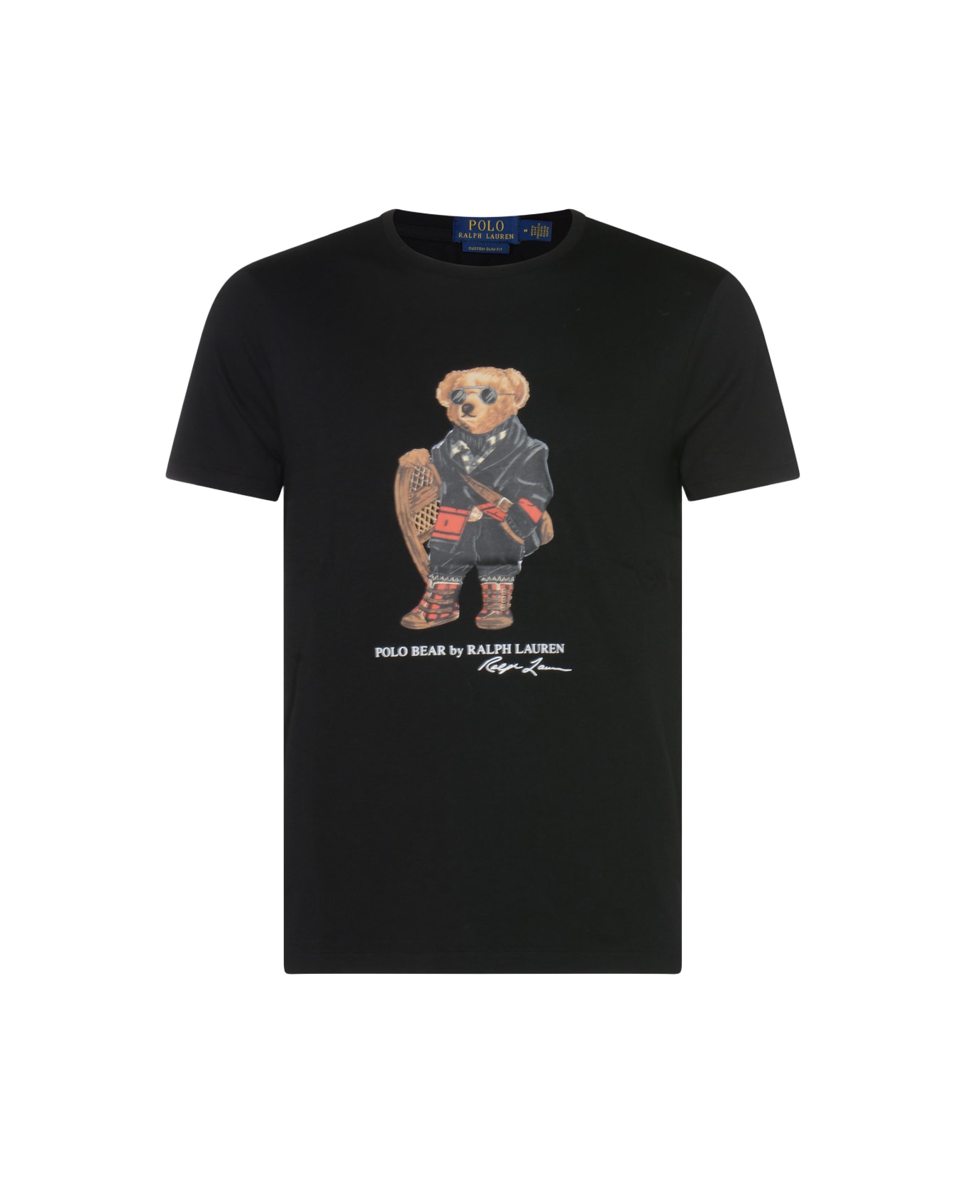 Polo Ralph Lauren Black Cotton T-shirt - Black