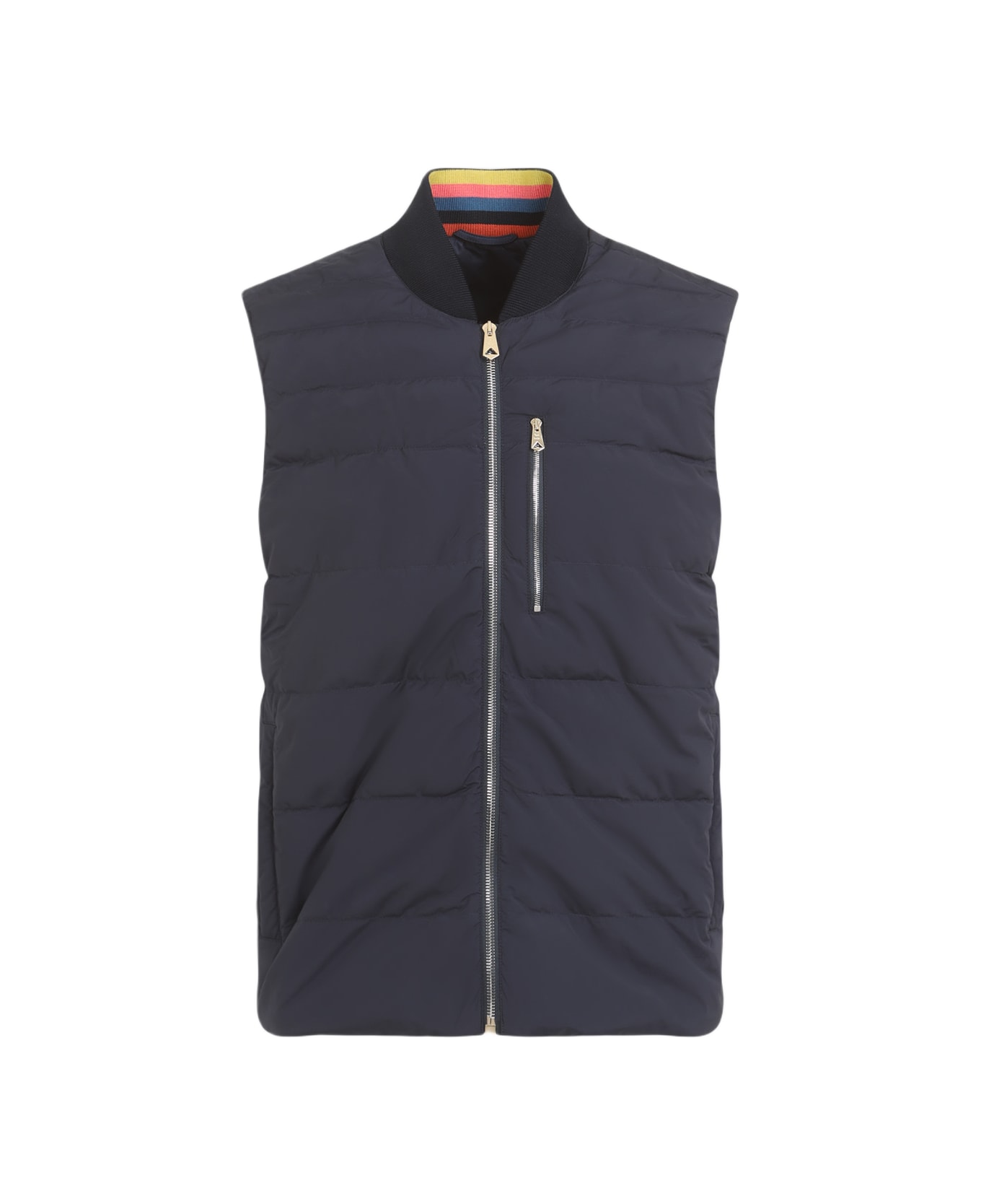 Paul Smith Hybrid Down Gilet - Navy