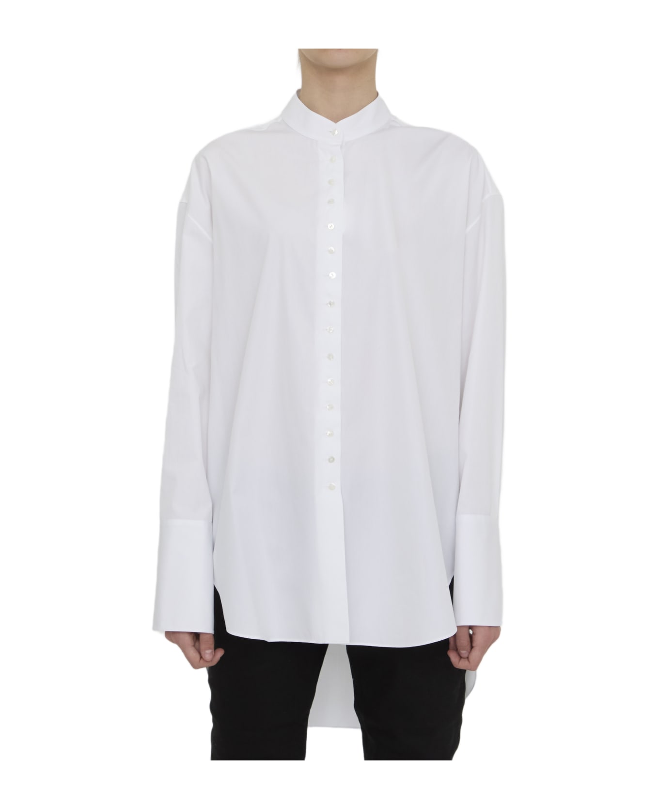 The Row Ridla Shirt - WHITE