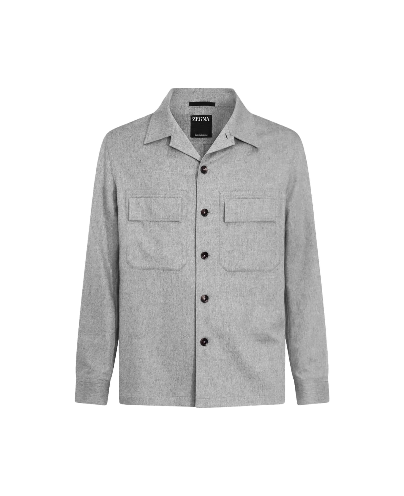 Zegna Grey Casual Jacket - Grey