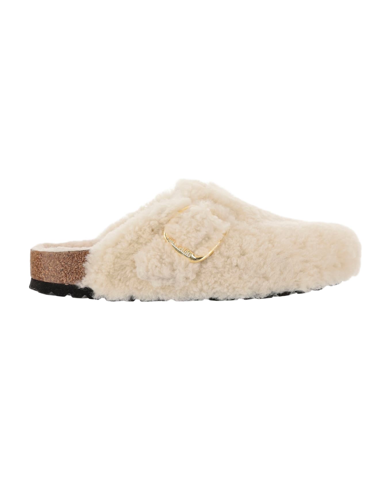Birkenstock Boston Shearling Mules - White