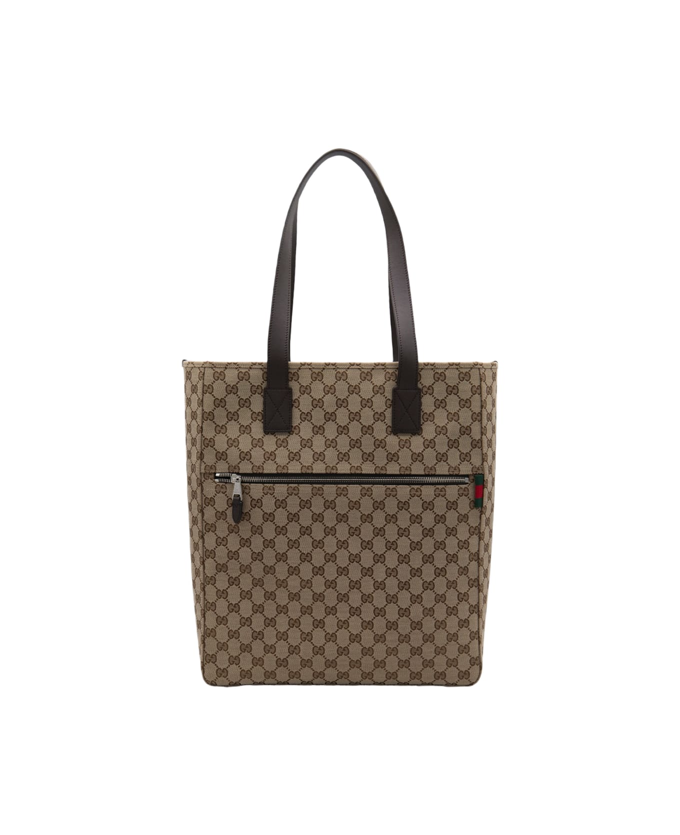 Gucci Beige Leather Totes