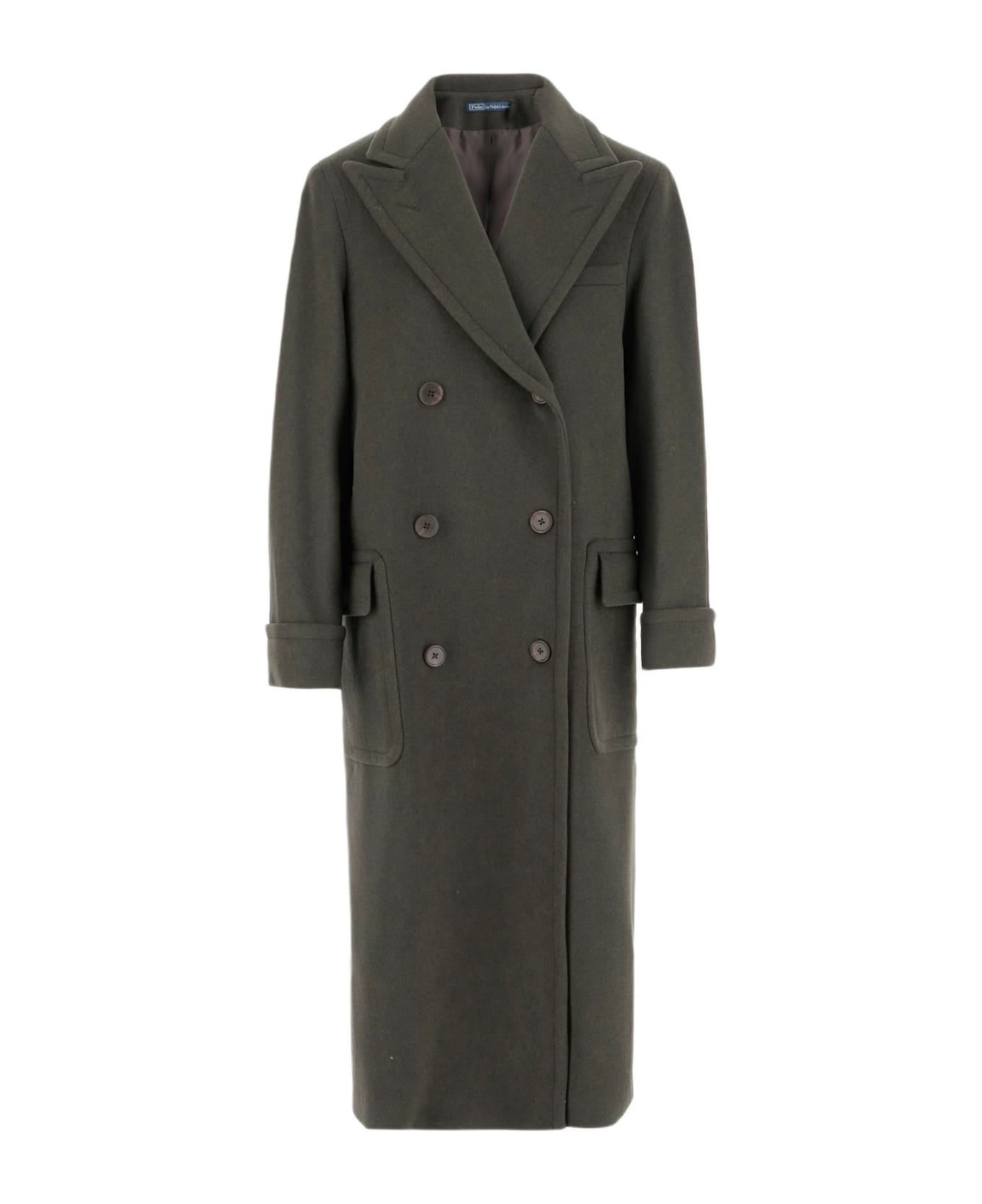 Polo Ralph Lauren Wool Double-breasted Coat - Grey
