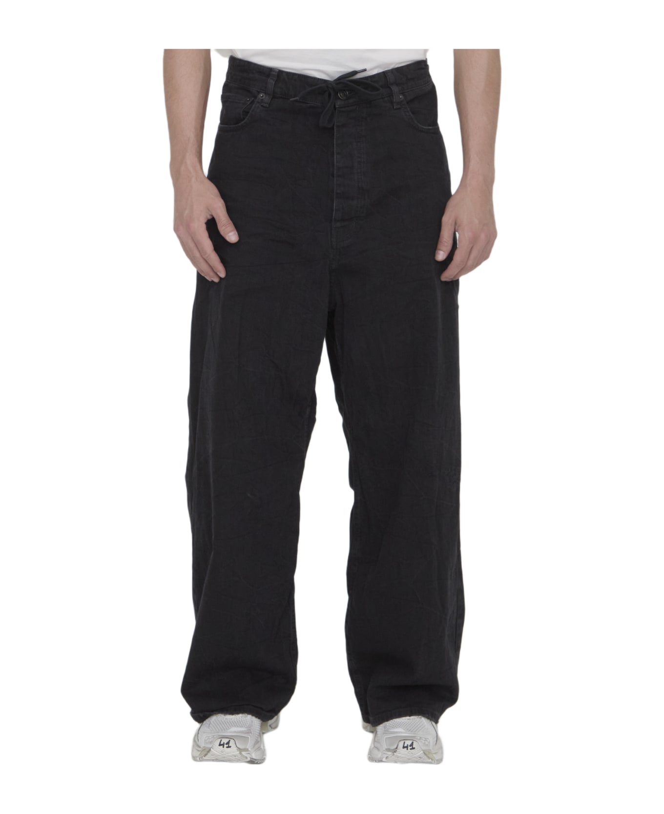 パンツ Balenciaga Trousers Baggy Pants in Blue | Balenciaga US