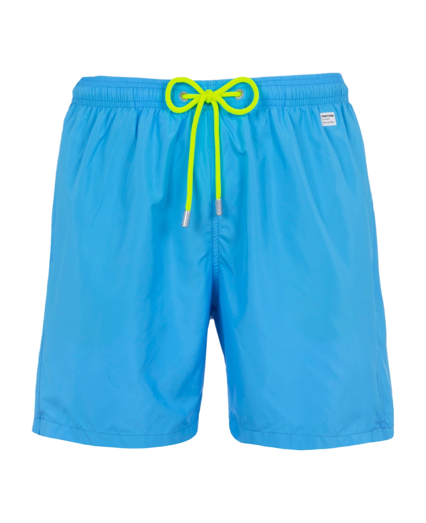MC2 Saint Barth Man Lightweight Fabric Aqua Blue Swim Shorts Lighting Pantone | Pantone® Special Edition - SKY