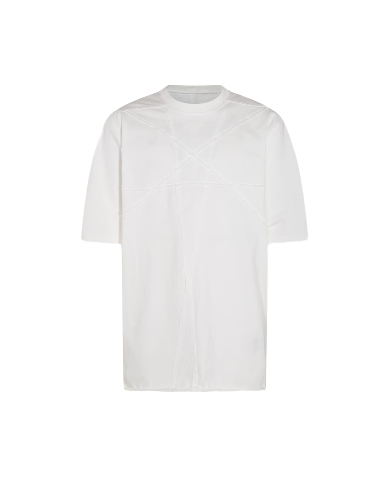 DRKSHDW White Cotton T-shirt - MILK