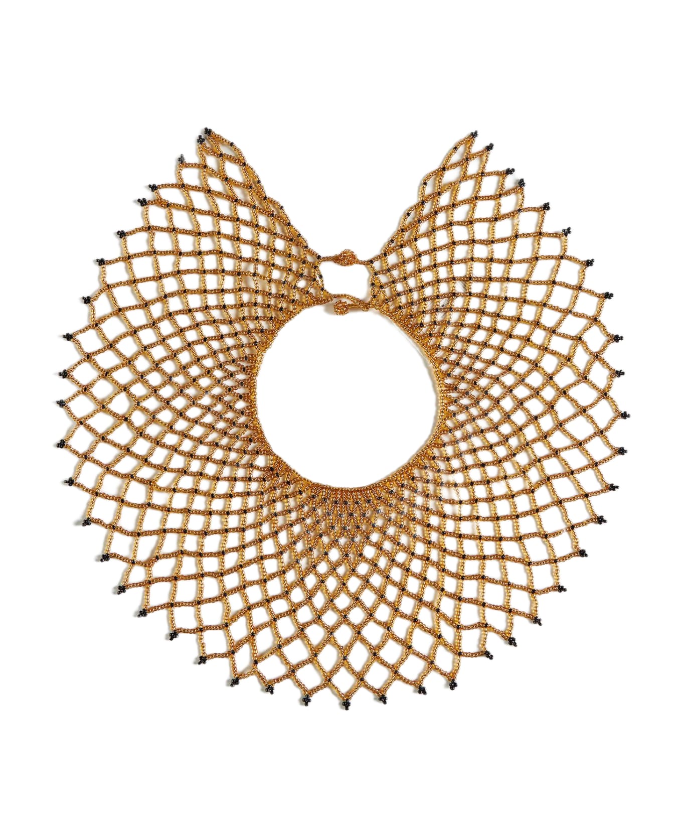 Forte_Forte Baguette Beads Necklace - Gold