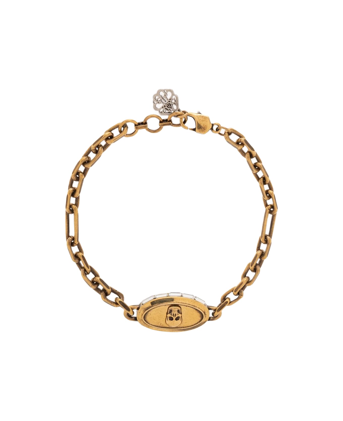 Alexander McQueen Brass Bracelet - Oro