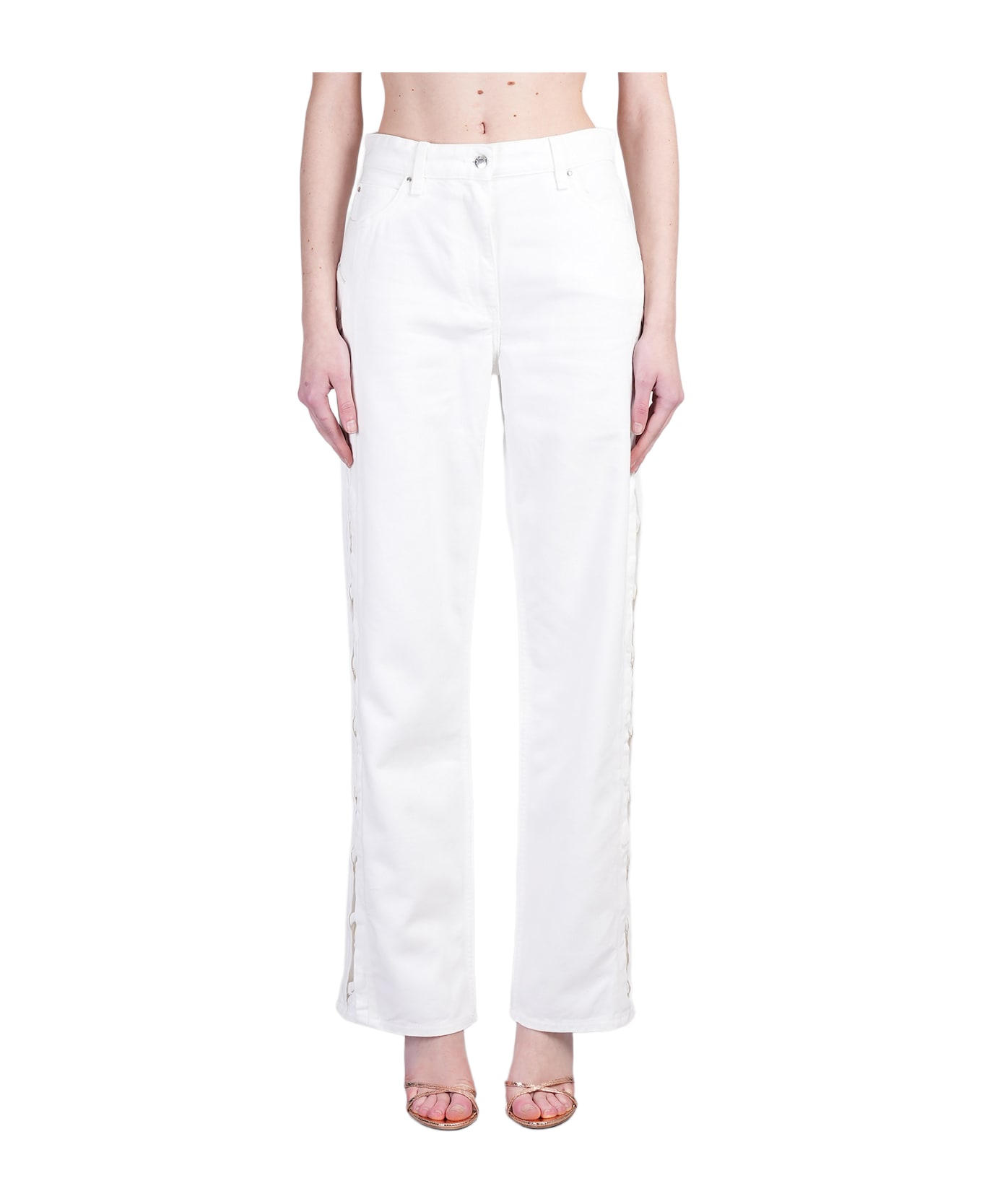 IRO Maryus Jeans In White Cotton - white