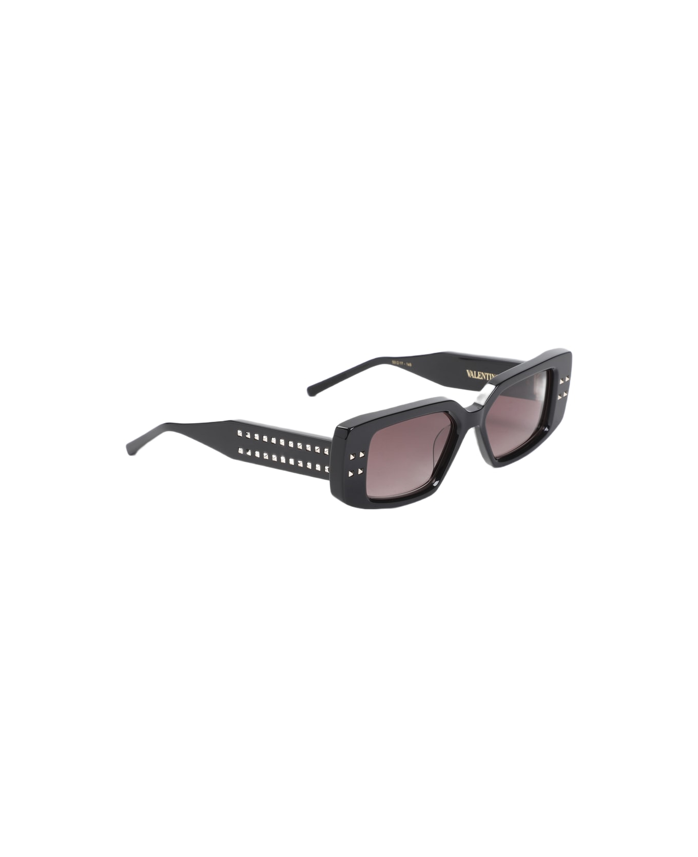 Valentino Garavani Valentino V-cinque Sunglasses - Blk Gld