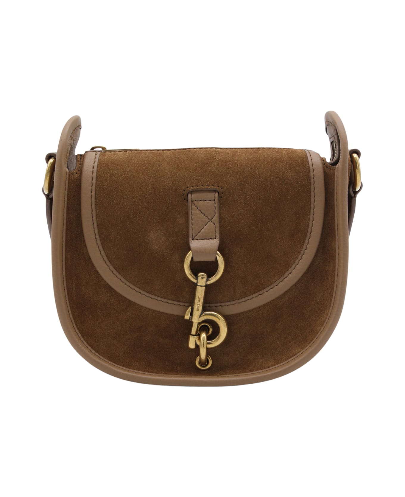 Burberry Brown Leather Crossbody Bag - HAZEL