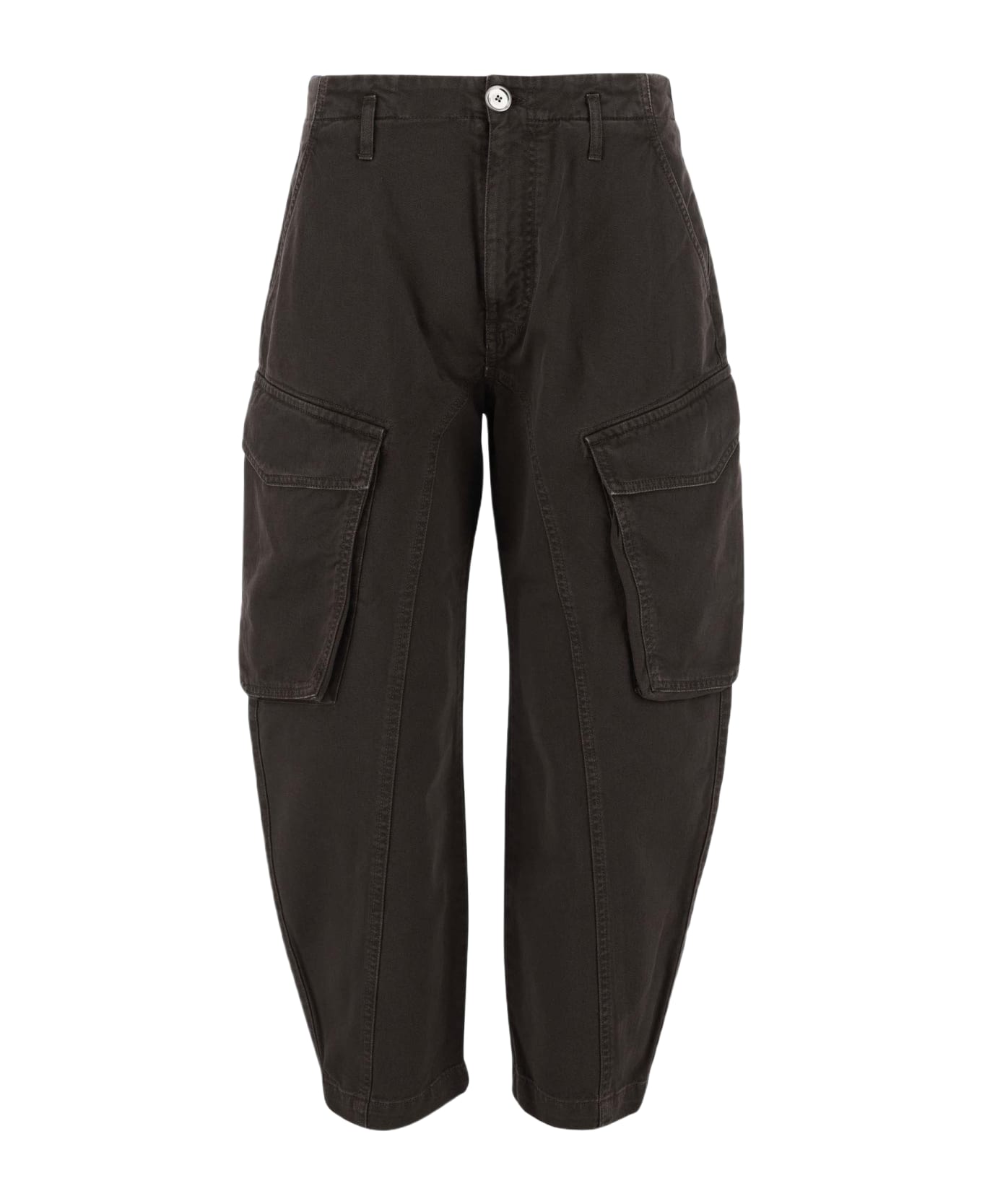 Pinko Denim Pants - Marrone - Caffe
