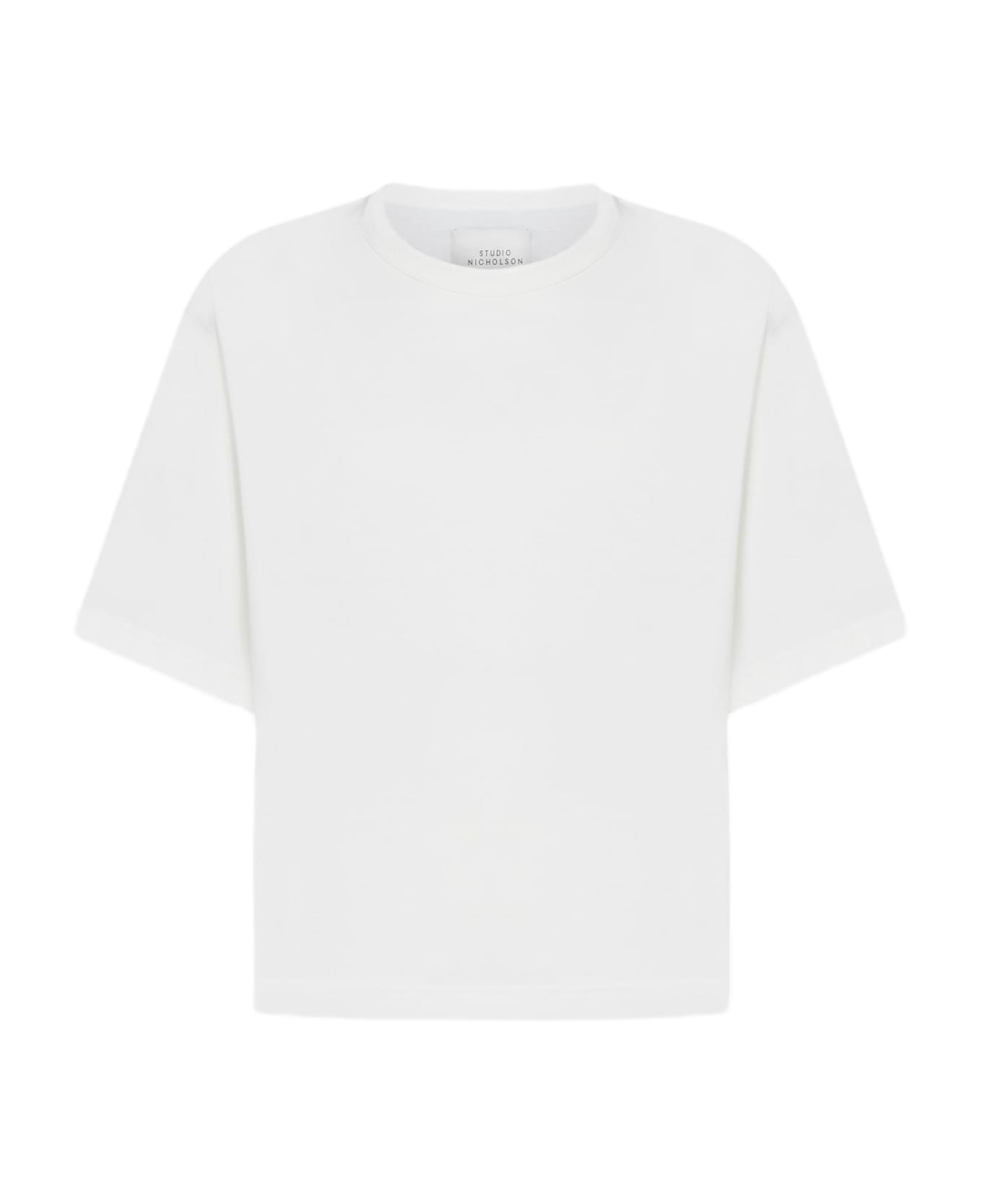 Studio Nicholson Lees Cotton T-shirt - White