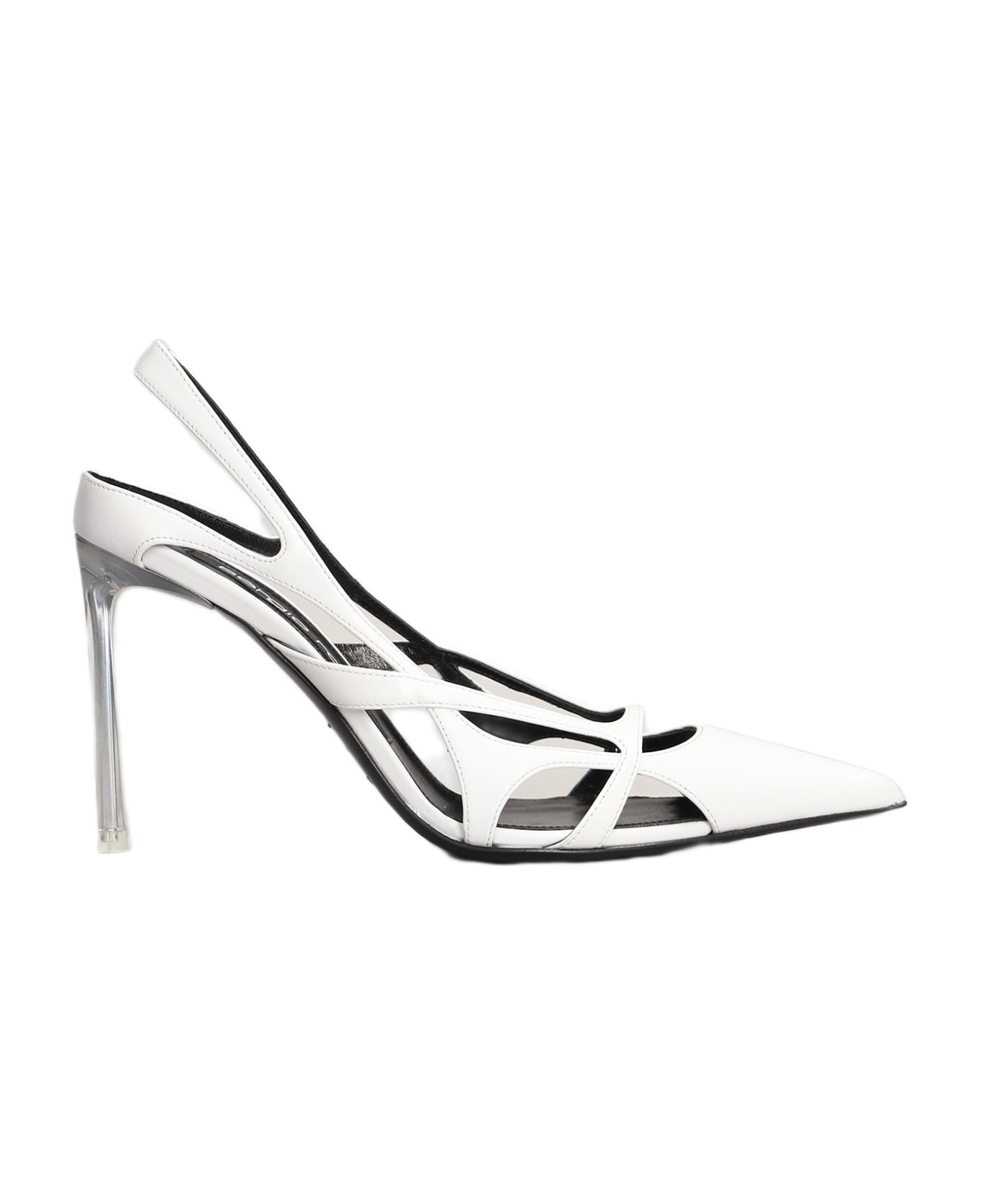Sergio Rossi Pumps In White Leather - white