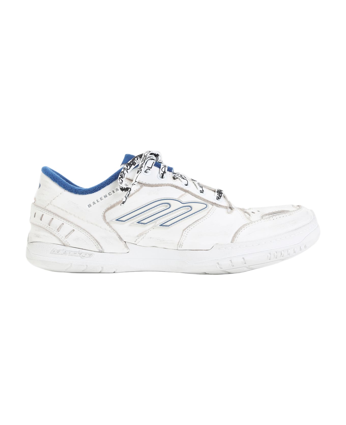 Balenciaga Hamptons Sneakers - White Blu