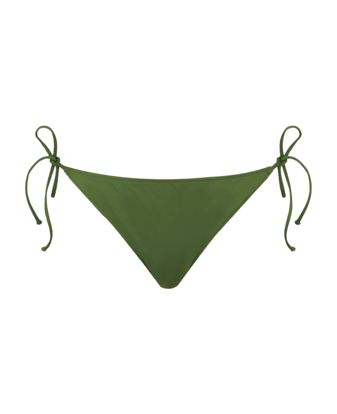 MC2 Saint Barth Woman Military Green Swim Briefs - GREEN