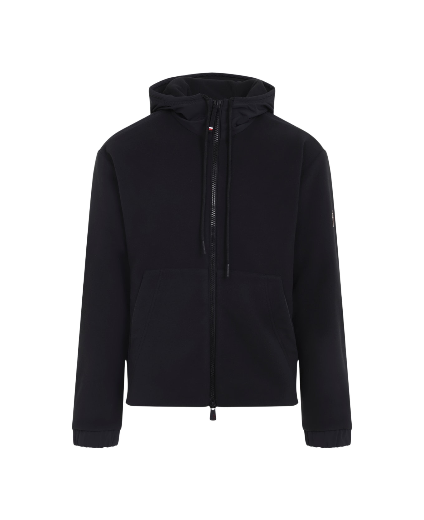 Moncler Grenoble Zip Up Jacket - Black