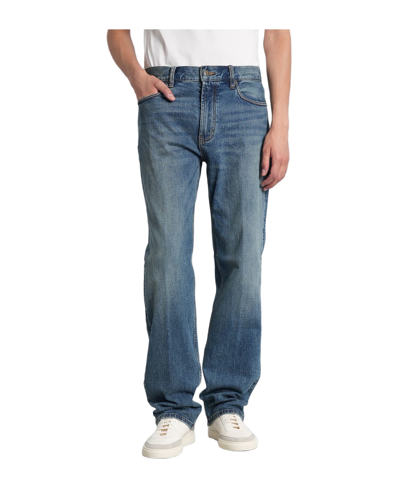 Emporio Armani Jeans In Blue Cotton - blue