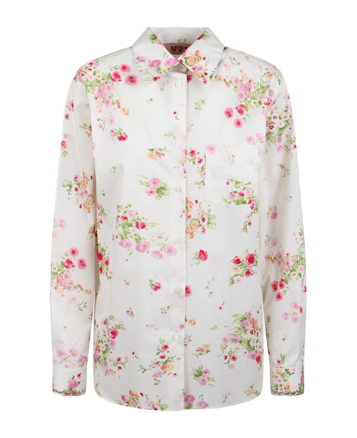 N.21 Shirt With Floral Pattern