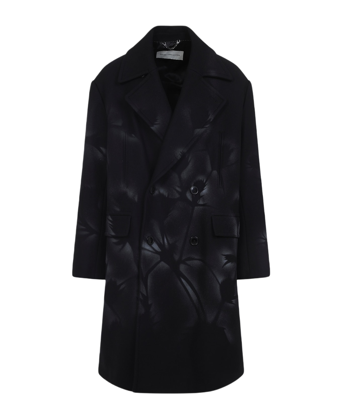 Dries Van Noten Racos Coat - Black