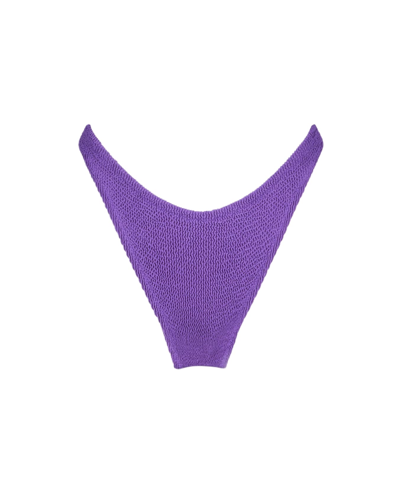 MC2 Saint Barth Woman Purple Crinkle Cheeky Swim Briefs - PINK