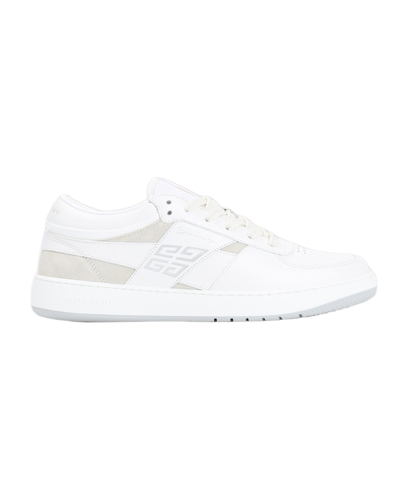 Givenchy G Move Low Sneakers - White Beige