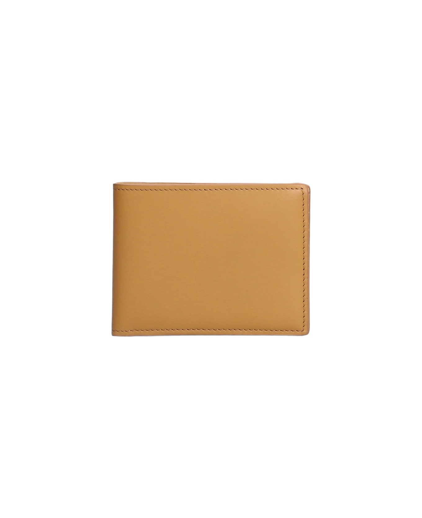 Common Projects Wallet In Camel Leather - Camel