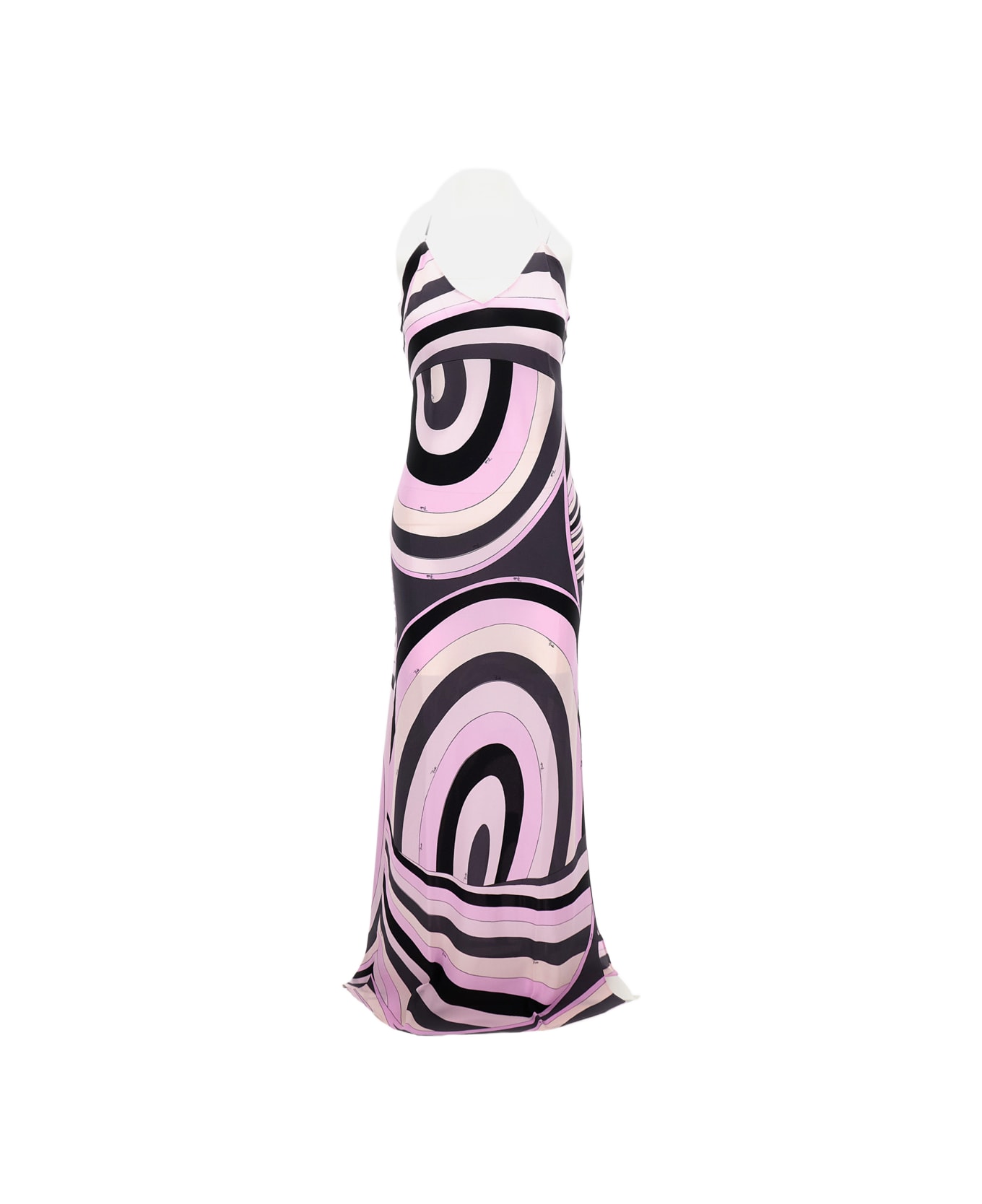 Pucci Crepe De Chine Slip Dress - Pink