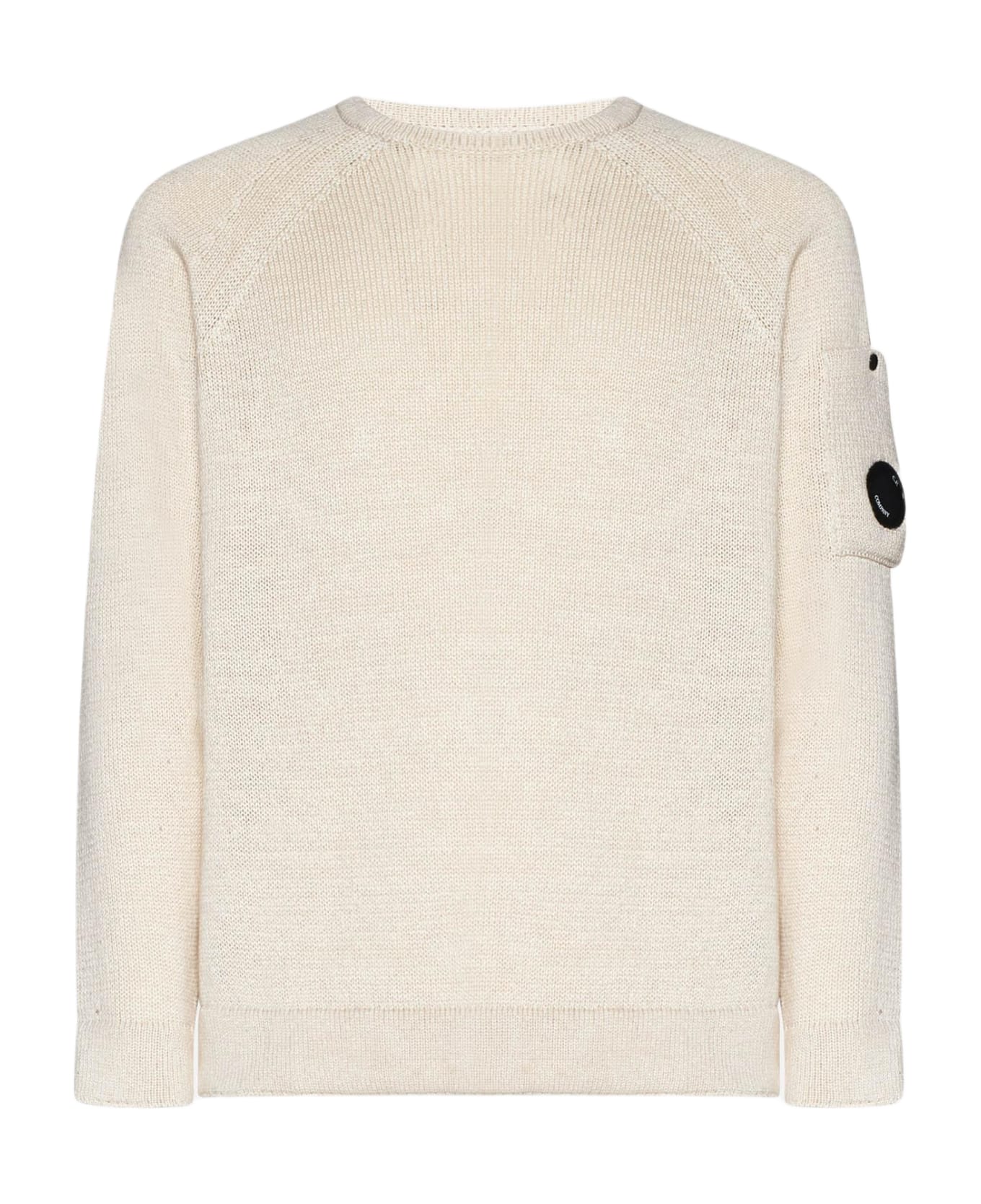 C.P. Company Cotton Sweater - NEUTRALS