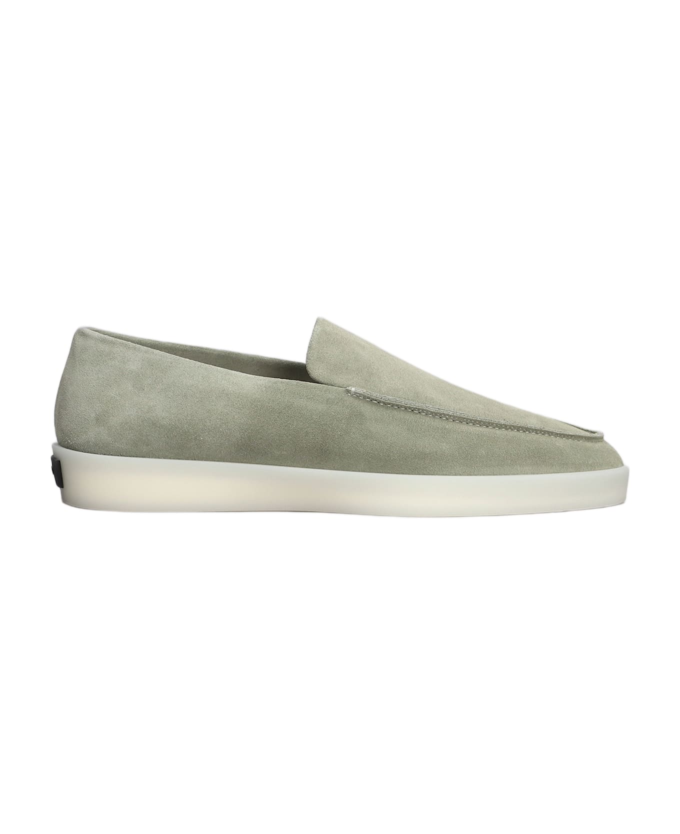 Fear of God Loafer Loafers In Grey Suede - grey