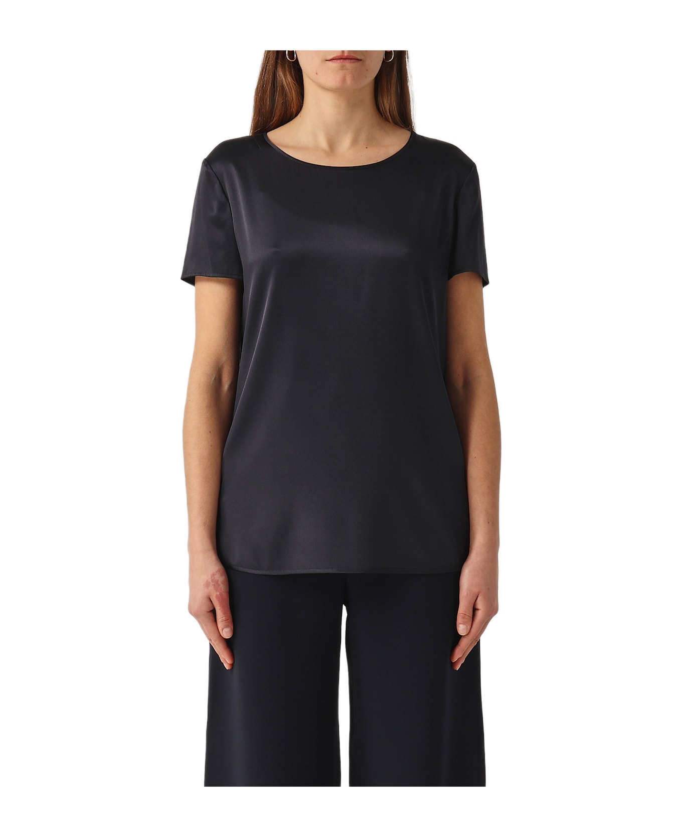 Max Mara Cortona Blouse - BLU NOTTE
