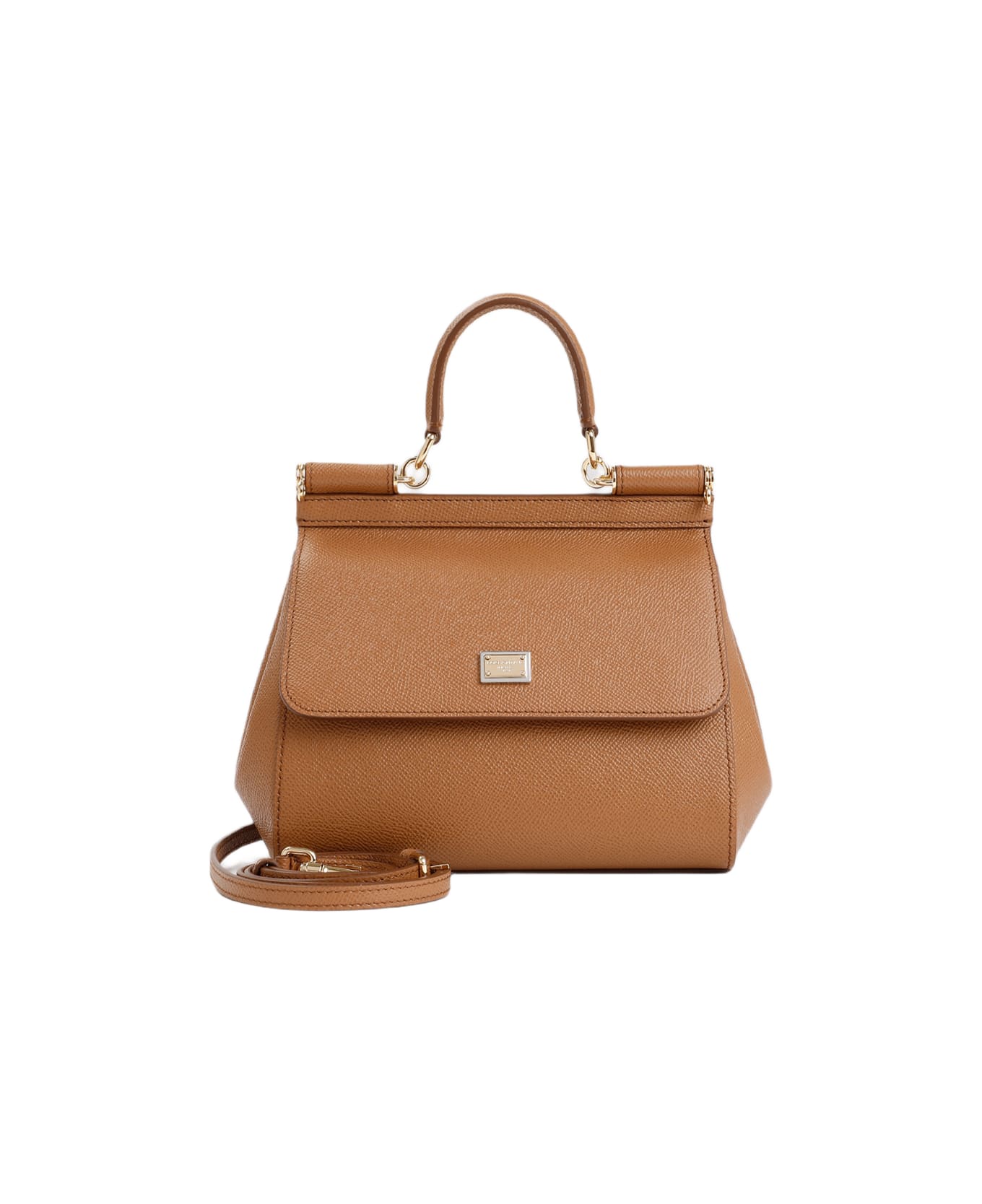 Dolce 
Gabbana Miss Sicily Bag - Caramello