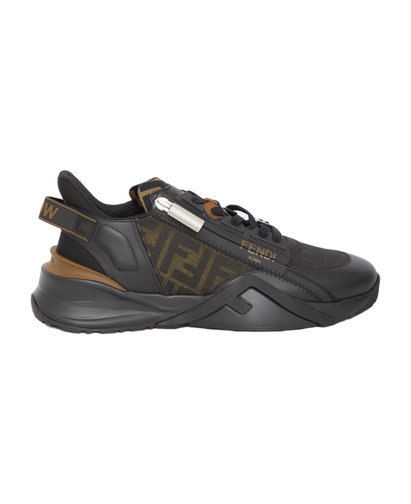 Fendi Flow Sneakers - Black Tobacco