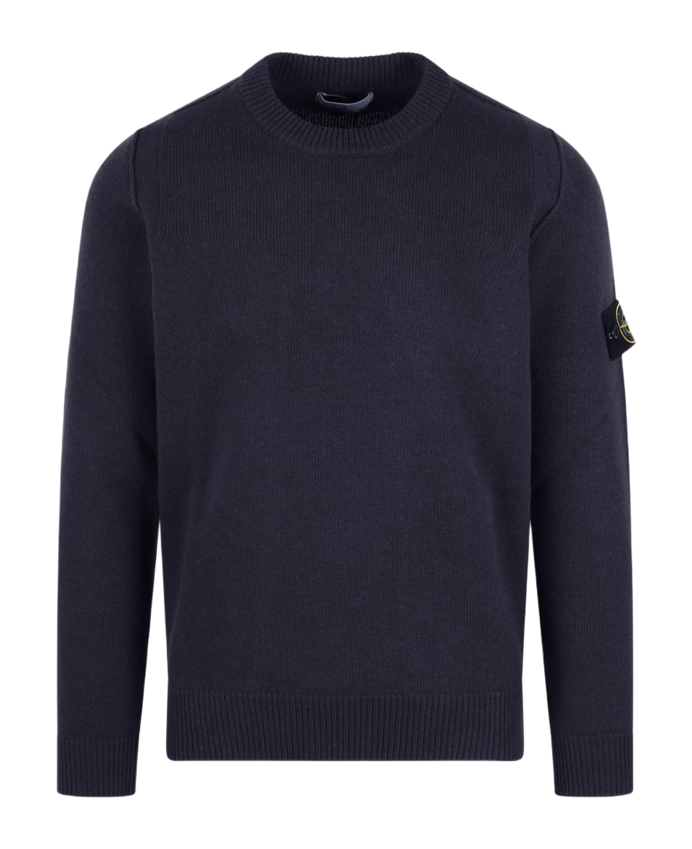 Stone Island Lambswool Crewneck Sweater - Blue